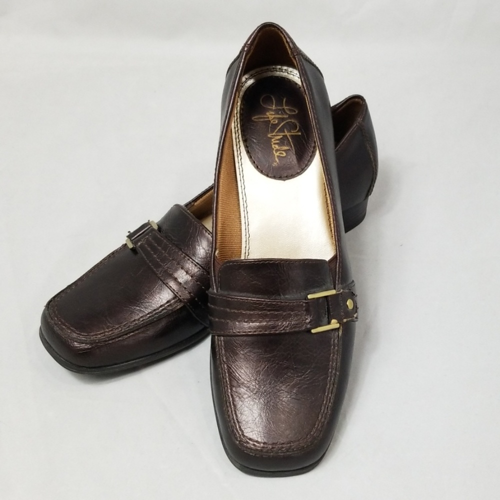 Womens Life Stride Belinda Loafers Brown
